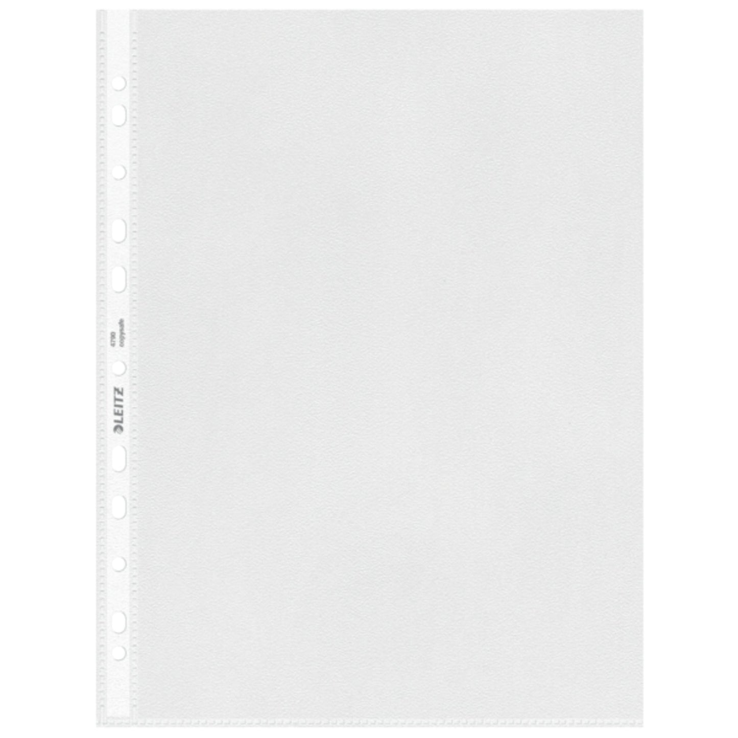 Leitz Prospekthülle DIN A4 90µm oben offen Polypropylen, 30 % recycelt farblos 100 St./Pack.