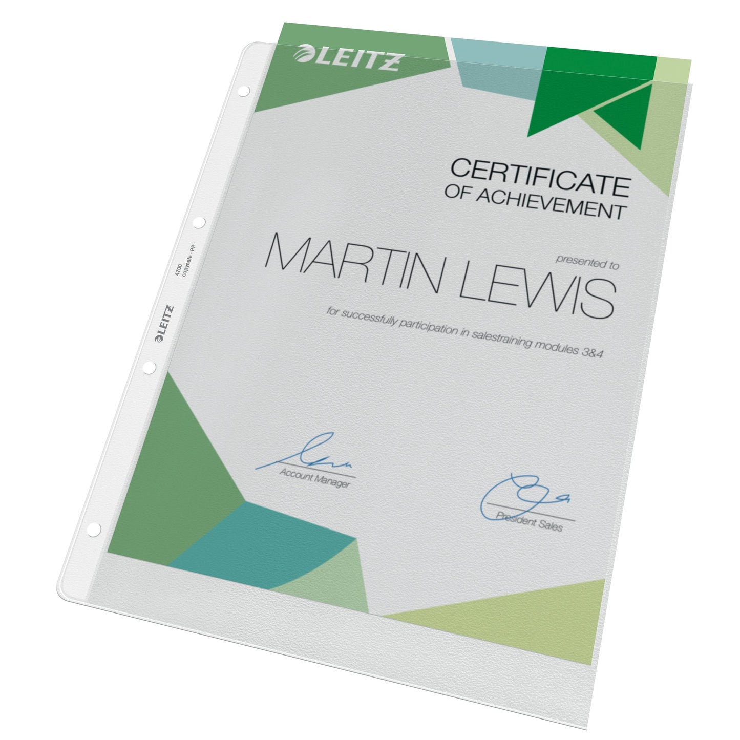 Leitz Prospekthülle Premium DIN A4 130µm oben offen Polypropylen, 30 % recycelt farblos 100 St./Pack.