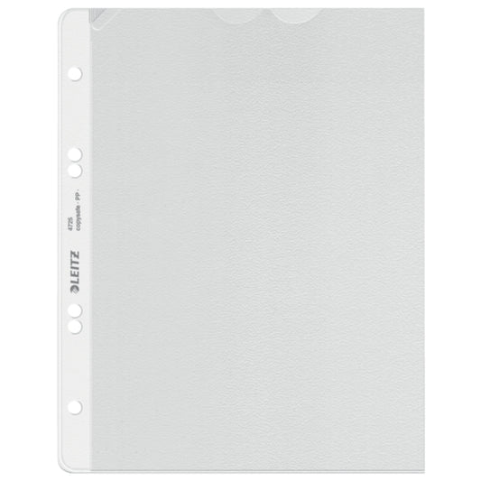 Leitz Prospekthülle Premium DIN A5 130µm oben offen Polypropylen, 30 % recycelt farblos 100 St./Pack.
