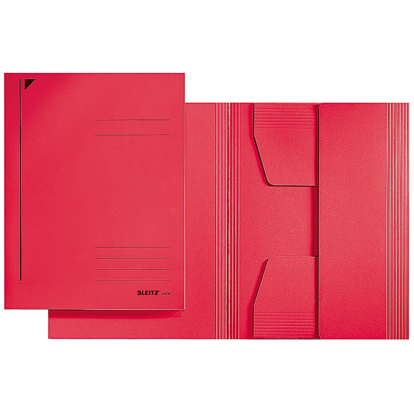 Leitz Jurismappe DIN A4 Pendareckarton, 100 % recycelt rot