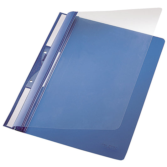 Leitz Schnellhefter DIN A4 80g/m² PVC-Hartfolie blau