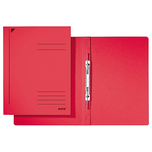 Leitz Spiralhefter DIN A4 430g/m² mit Beschriftungsfeld Pendareckarton, recycelt rot
