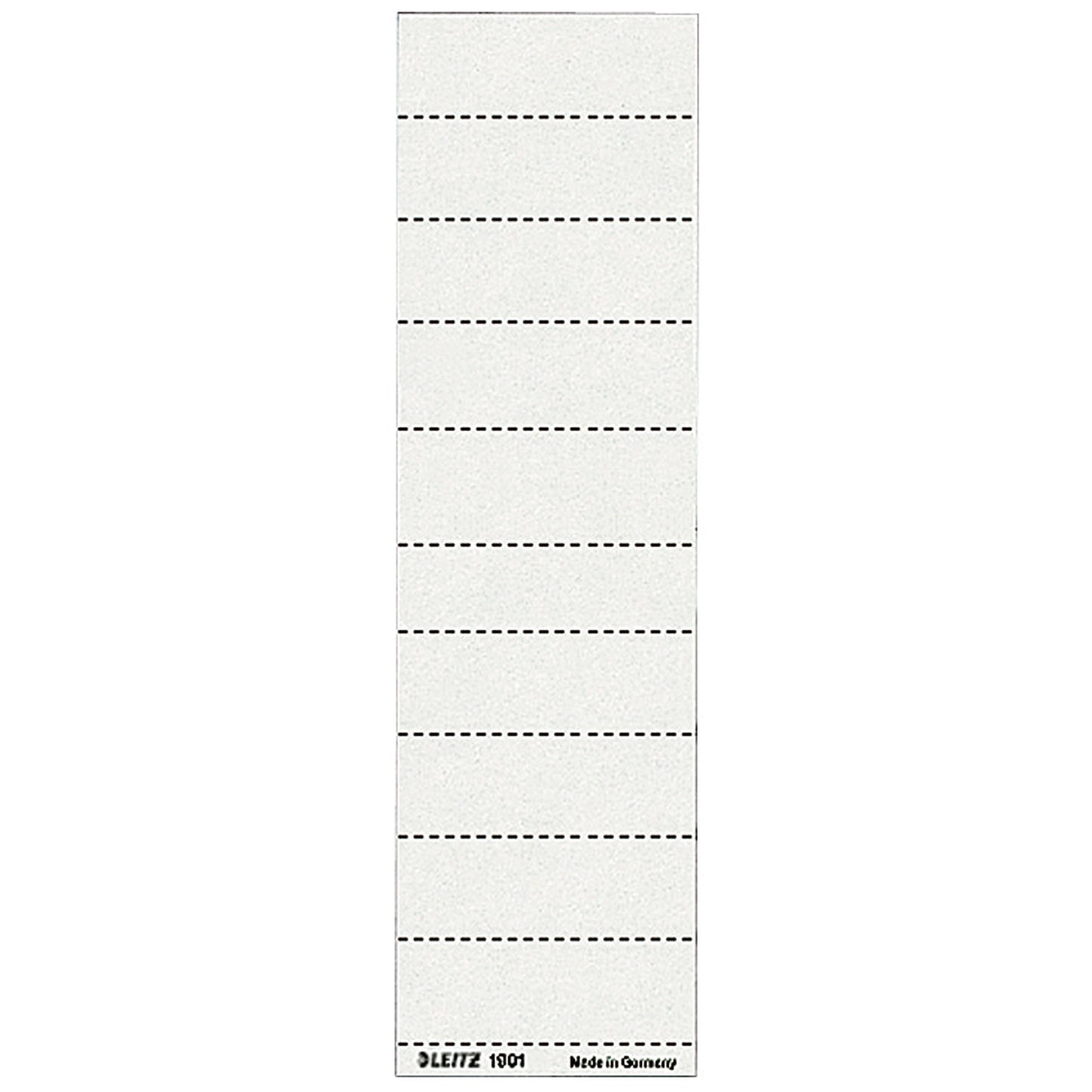 Leitz Beschriftungsschild ALPHA® 60 x 21 mm (B x H) 190g/m² Karton weiß 100 St./Pack.