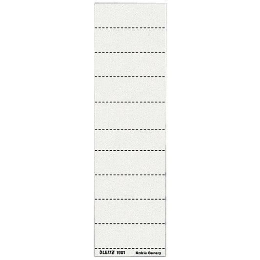 Leitz Beschriftungsschild ALPHA® 60 x 21 mm (B x H) 190g/m² Karton weiß 100 St./Pack.