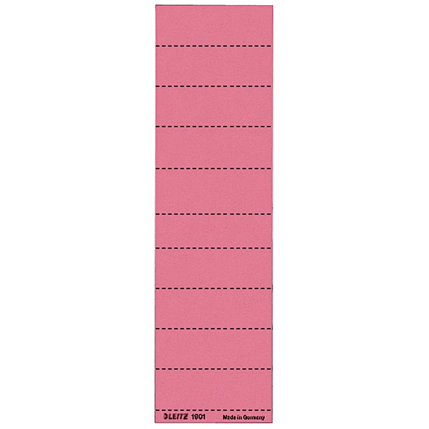 Leitz Beschriftungsschild ALPHA® 60 x 21 mm (B x H) 190g/m² Karton rot 100 St./Pack.