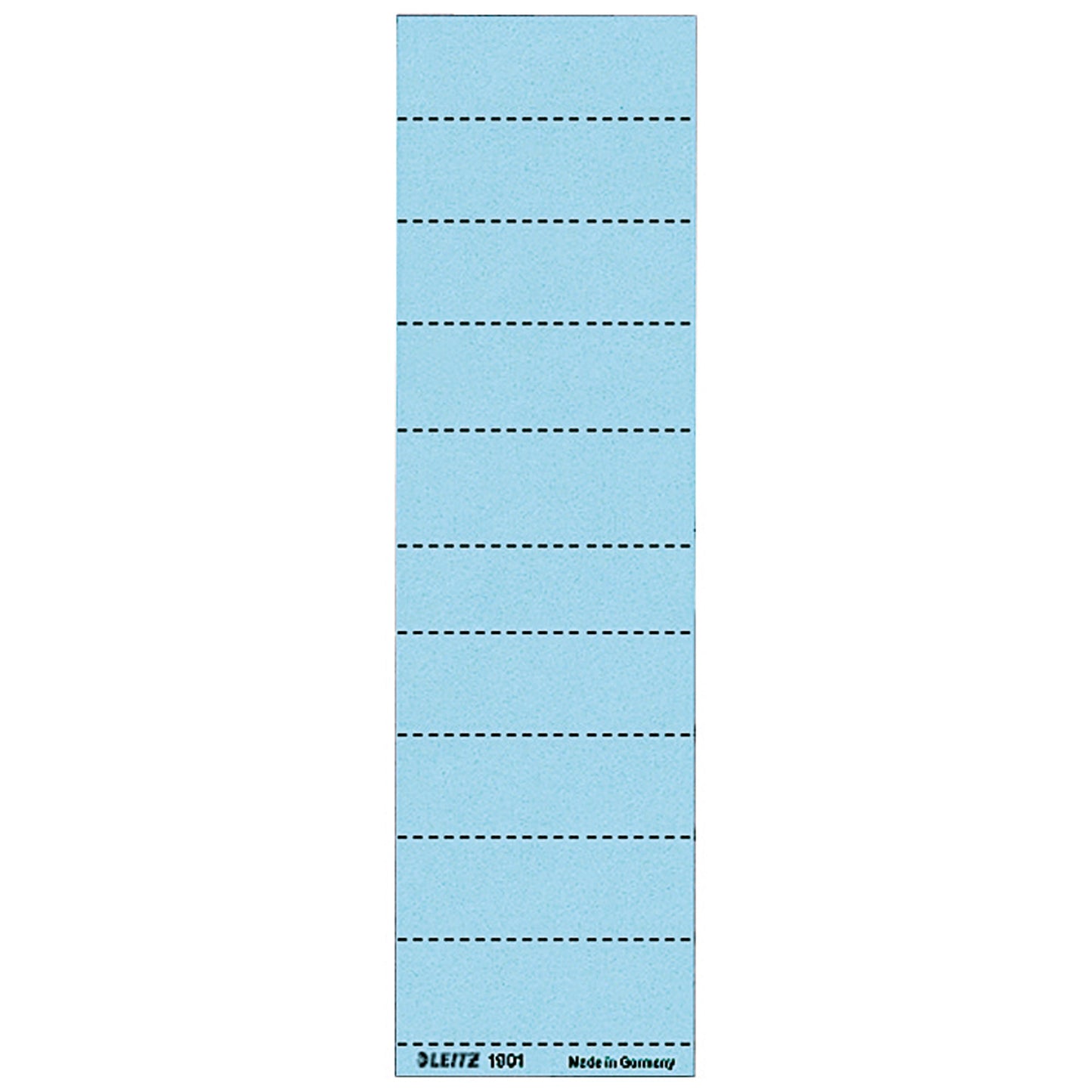 Leitz Beschriftungsschild ALPHA® 60 x 21 mm (B x H) 190g/m² Karton blau 100 St./Pack.