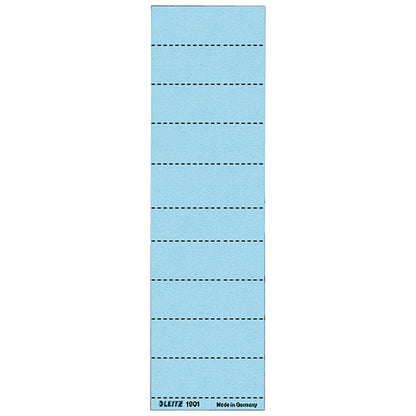 Leitz Beschriftungsschild ALPHA® 60 x 21 mm (B x H) 190g/m² Karton blau 100 St./Pack.