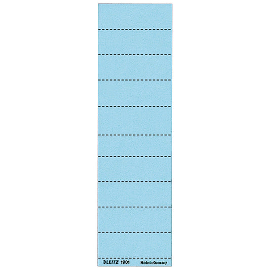 Leitz Beschriftungsschild ALPHA® 60 x 21 mm (B x H) 190g/m² Karton blau 100 St./Pack.