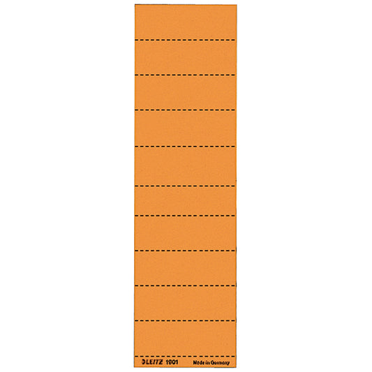 Leitz Beschriftungsschild ALPHA® 60 x 21 mm (B x H) 190g/m² Karton orange 100 St./Pack.