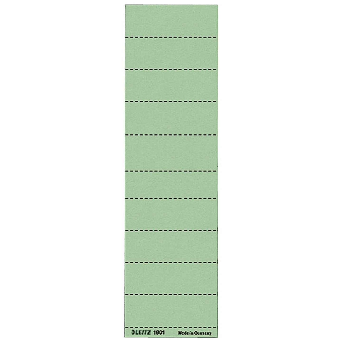 Leitz Beschriftungsschild ALPHA® 60 x 21 mm (B x H) 190g/m² Karton grün 100 St./Pack.