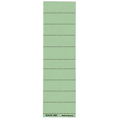 Leitz Beschriftungsschild ALPHA® 60 x 21 mm (B x H) 190g/m² Karton grün 100 St./Pack.