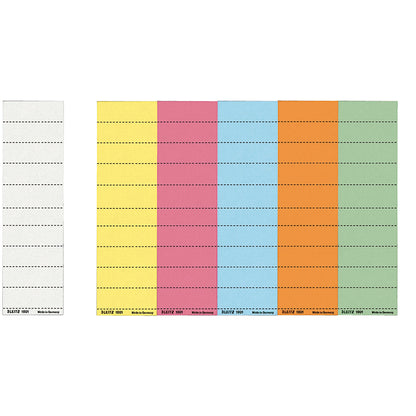 Leitz Beschriftungsschild ALPHA® 60 x 21 mm (B x H) 190g/m² Karton weiß 100 St./Pack.