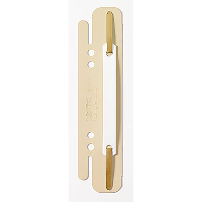 Leitz Heftstreifen ALPHA® 3,8 x 15,8 cm (B x H) PVC-Hartfolie sand 25 St./Pack.