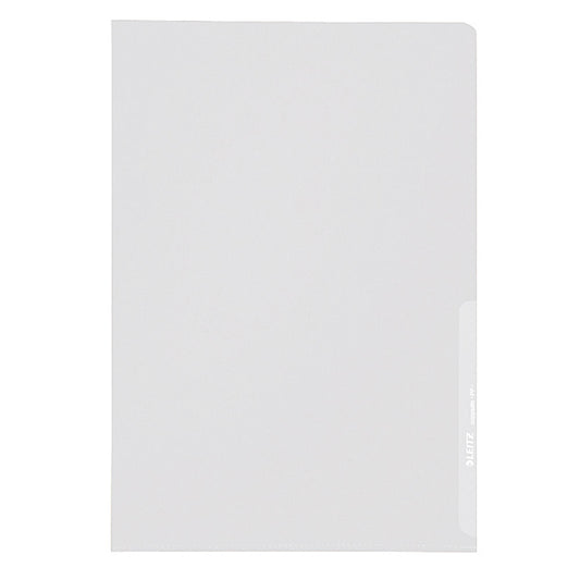 Leitz Sichthülle DIN A4 160µm oben, rechts offen dokumentenecht Polypropylenfolie farblos genarbt 100 St./Pack.
