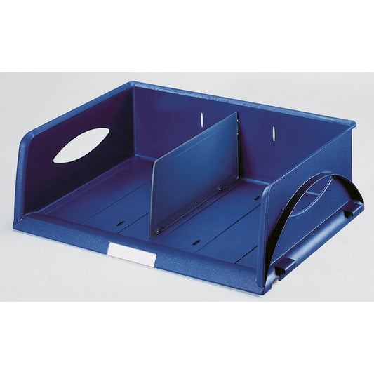 Leitz Briefablage Sorty DIN A4 quer, DIN C4 quer, Überbreite Polystyrol Farbe: blau
