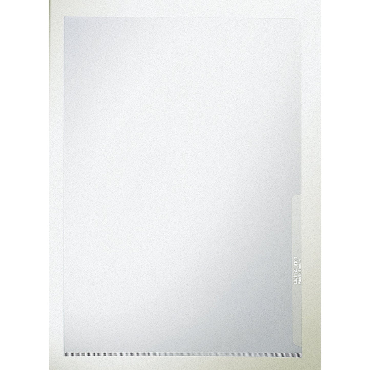 Leitz Sichthülle Standard DIN A4 130µm oben, rechts offen dokumentenecht Polypropylenfolie farblos genarbt 100 St./Pack.