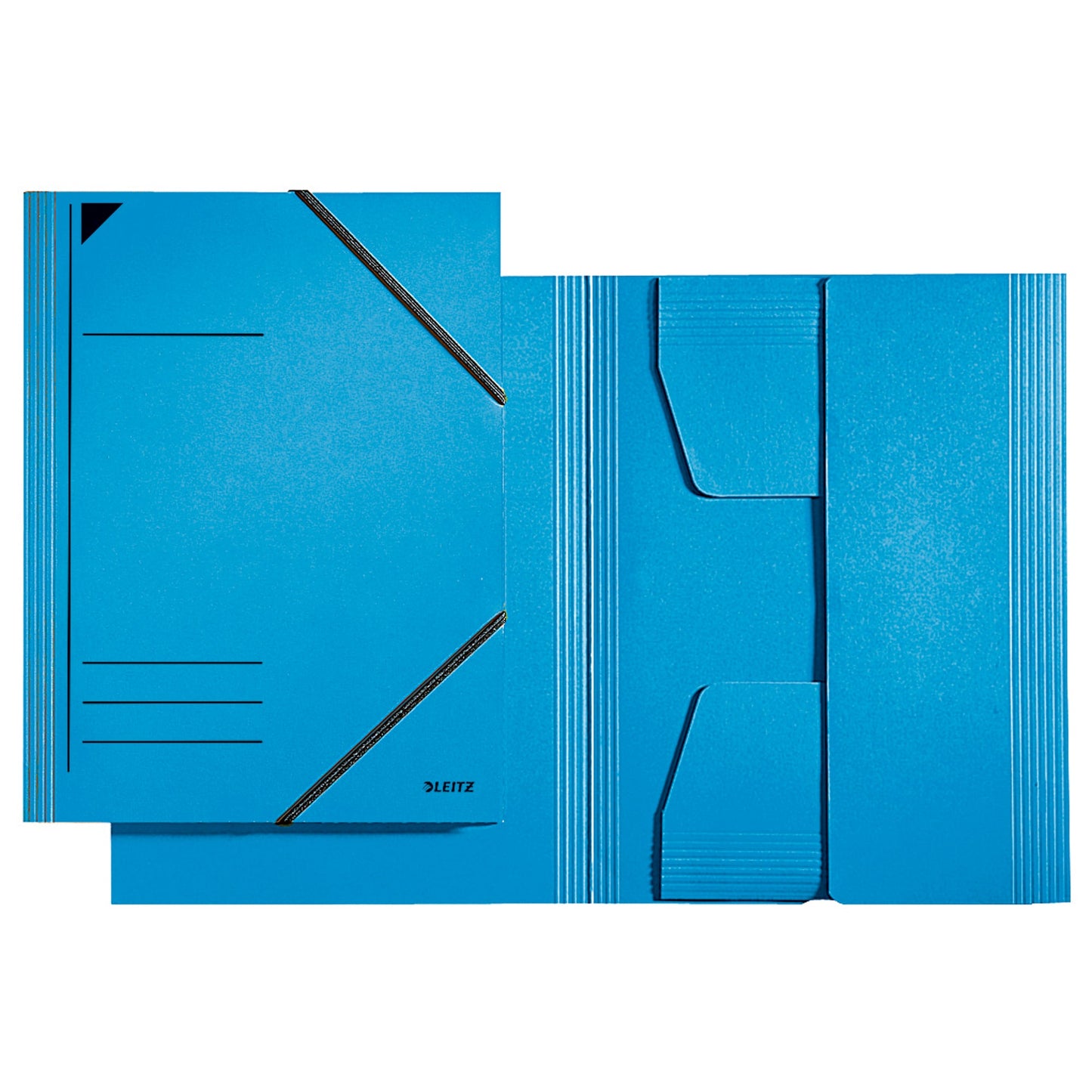 Leitz Eckspanner DIN A4 Pendareckarton, recycelt blau