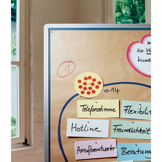 Legamaster Moderationspapier 116 x 140 cm (B x H) 80g/m² braun 100 Bl./Pack.