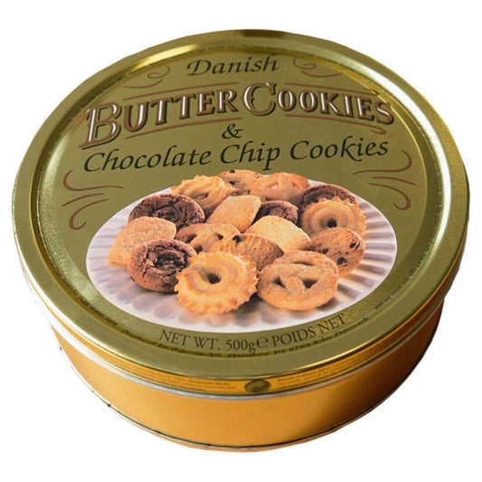 Royal Dansk Gebäckmischung Dänische Butter-Cookies Dose 500 g/Pack.