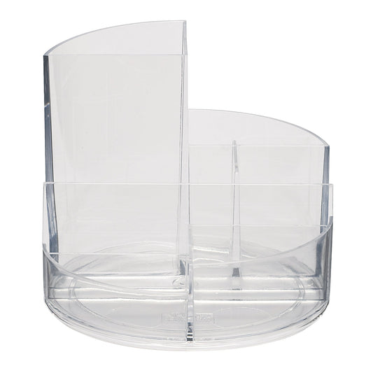 MAUL Stifteköcher MAULrundbox 14 x 12,5 cm (Ø x H) ABS Kunststoff glasklar