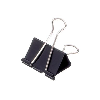 MAUL Foldbackklemmer mauly® 40mm 19mm Stahl schwarz 12 St./Pack.