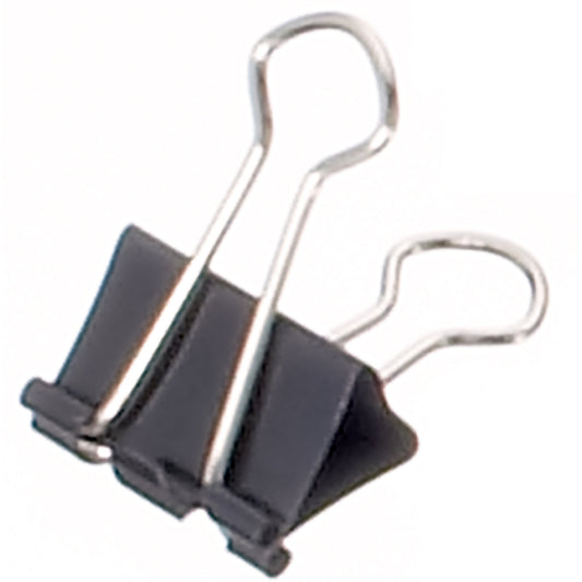 MAUL Foldbackklemmer mauly® 13mm 4mm Stahl schwarz 12 St./Pack.