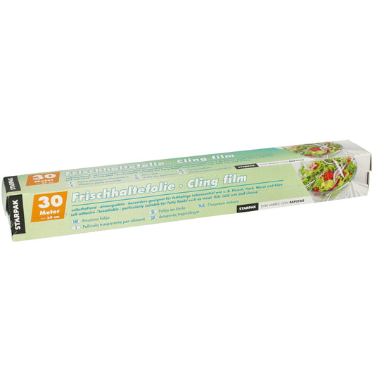 PAPSTAR Frischhaltefolie 29 cm x 30 m (B x L) 11µm