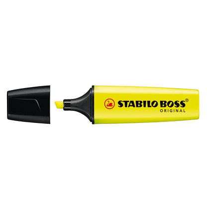 STABILO® Textmarker BOSS® ORIGINAL 2-5mm gelb Keilspitze