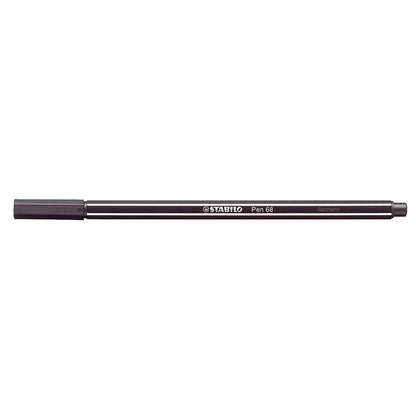 STABILO® Fasermaler Pen 68 1mm schwarz nicht auswaschbar