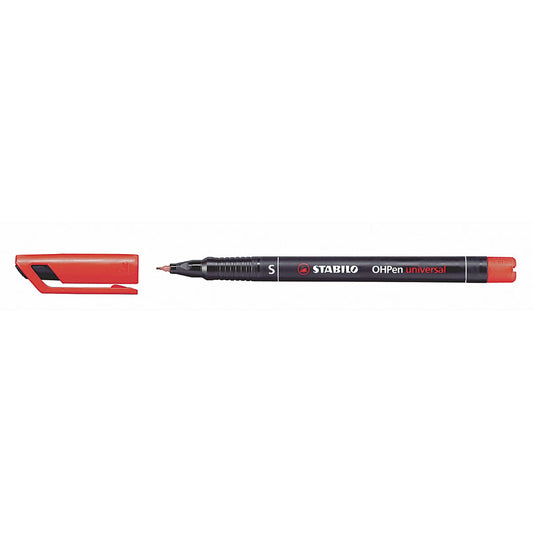STABILO® Folienstift OHPen universal 0,4mm rot nicht dokumentenecht