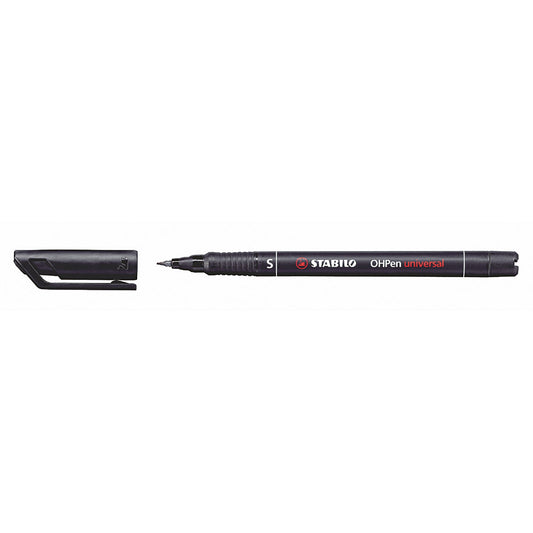 STABILO® Folienstift OHPen universal 0,4mm schwarz nicht dokumentenecht