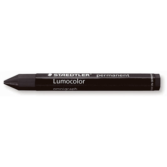 STAEDTLER® Signierkreide Lumocolor® permanent omnigraph mit Papierhülle schwarz