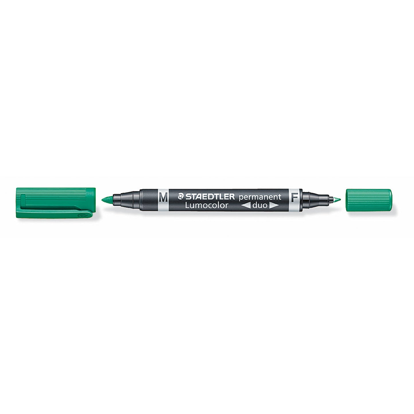 STAEDTLER® Permanentmarker Lumocolor® Duo 348 0,6 und 1,5mm grün