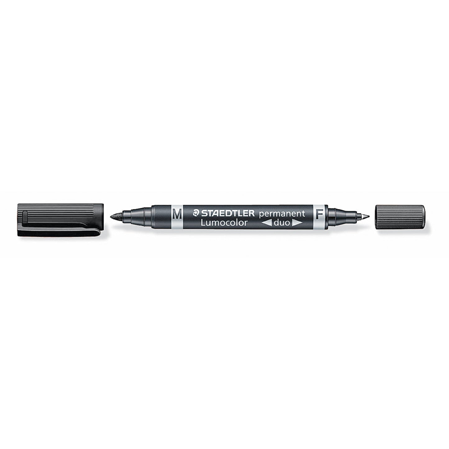 STAEDTLER® Permanentmarker Lumocolor® Duo 348 0,6 und 1,5mm schwarz