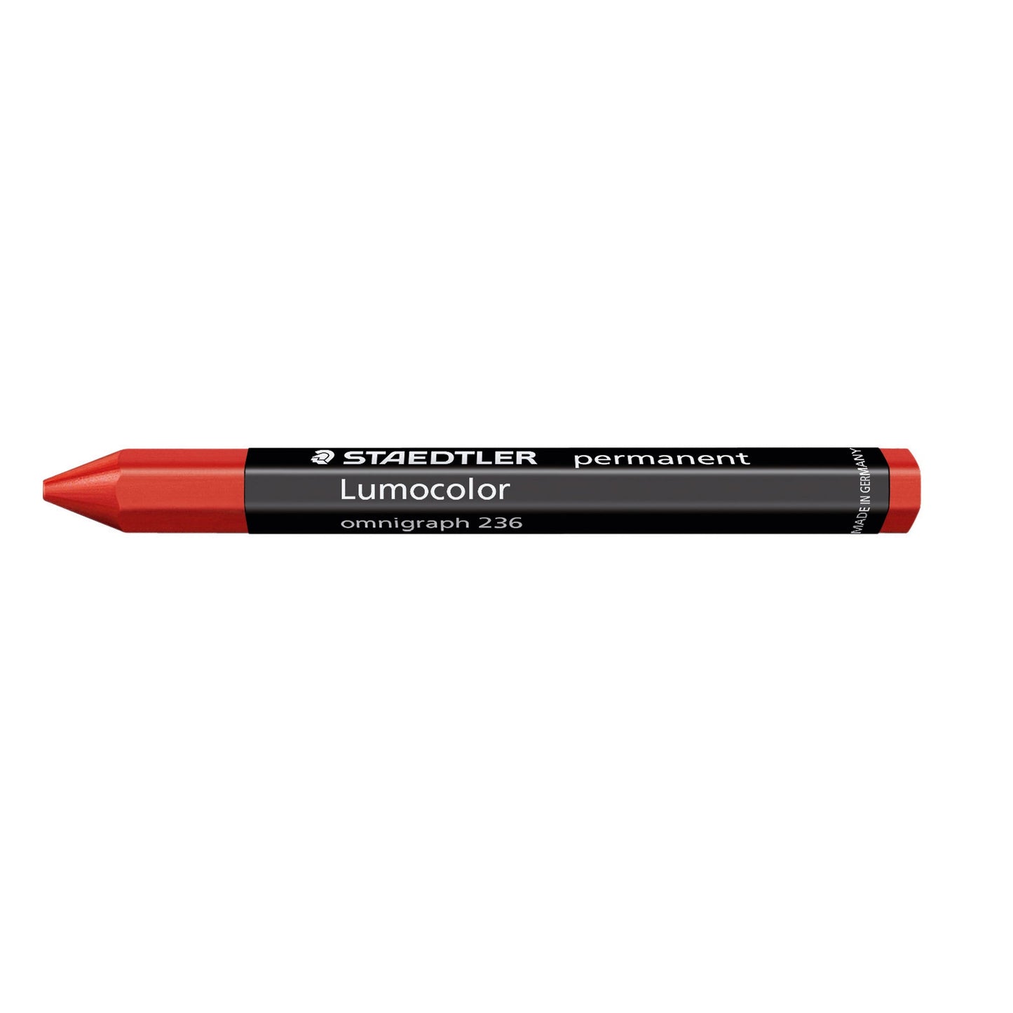 STAEDTLER® Signierkreide Lumocolor® permanent omnigraph mit Papierhülle rot
