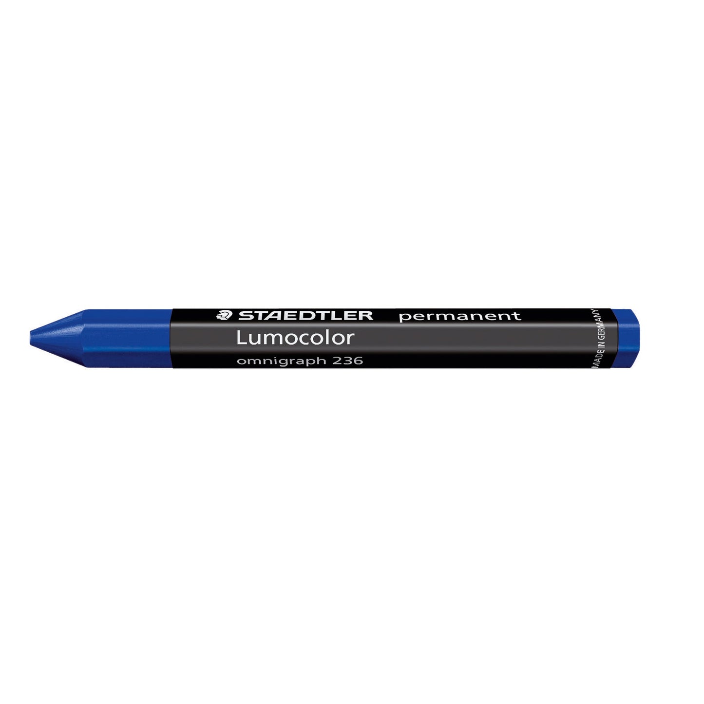 STAEDTLER® Signierkreide Lumocolor® permanent omnigraph mit Papierhülle blau