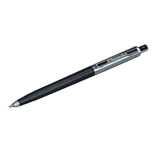 Soennecken Kugelschreiber No. 300 M blau Mine auswechselbar Schaftfarbe: dunkelblau/silber