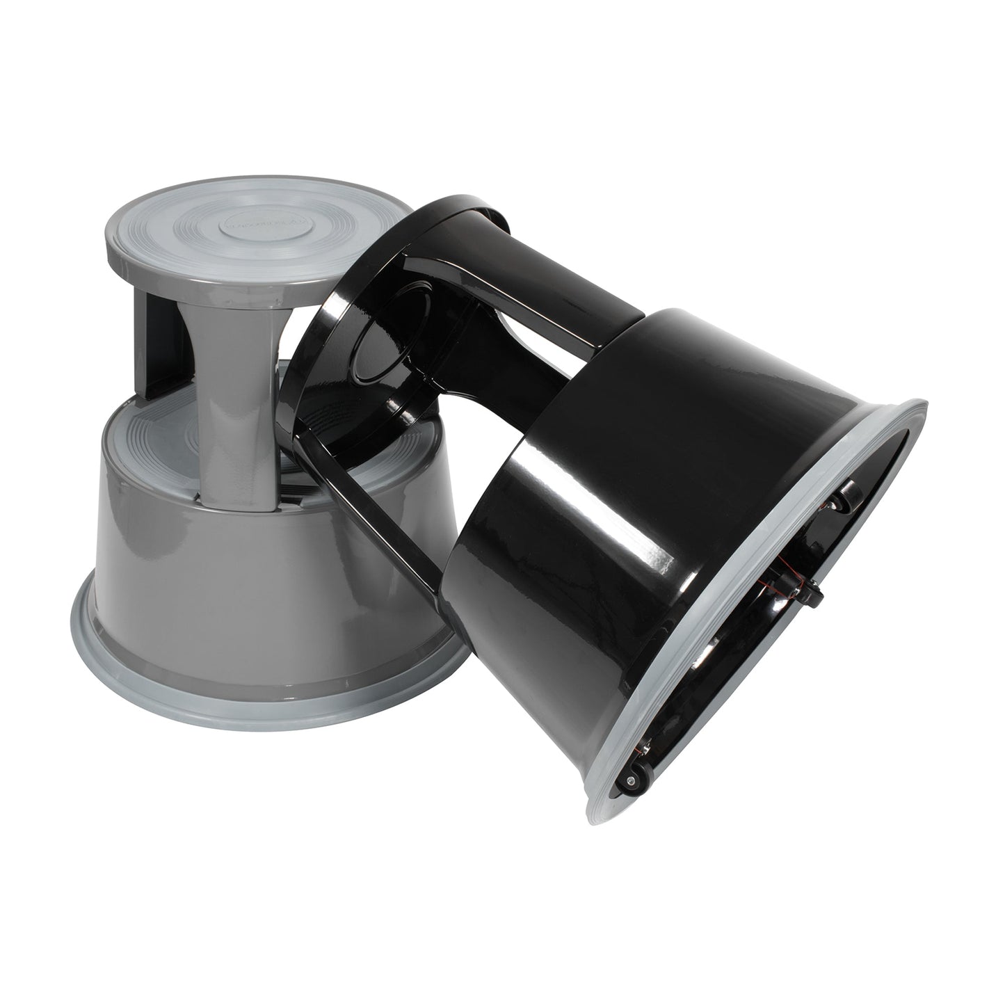 Soennecken Rollhocker 29cm Kunststoff grau