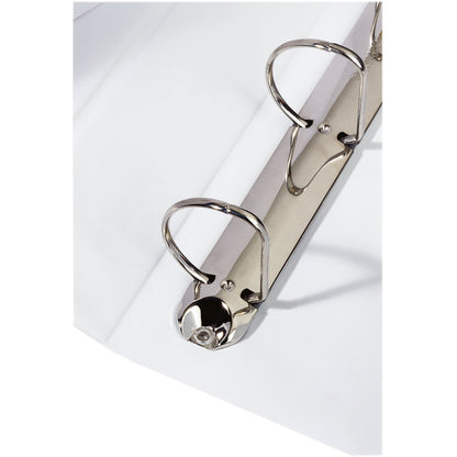 Soennecken Präsentationsringbuch 37mm DIN A4, Überbreite 4 Ringe, D-Mechanik Polypropylen weiß