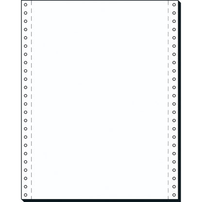 Soennecken Computerpapier DIN A4 blanko 60g/m² elementar chlorfrei gebleicht, holzfrei Längsperforation weiß 2.000 Bl./Pack.