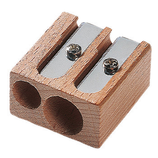 M+R Doppelspitzer 8,2 und 11,2mm Holz natur