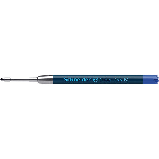 Schneider Kugelschreibermine Slider 755 Schneider Kugelschreiber Plug+Play-System 0,5mm M blau G2 dokumentenecht