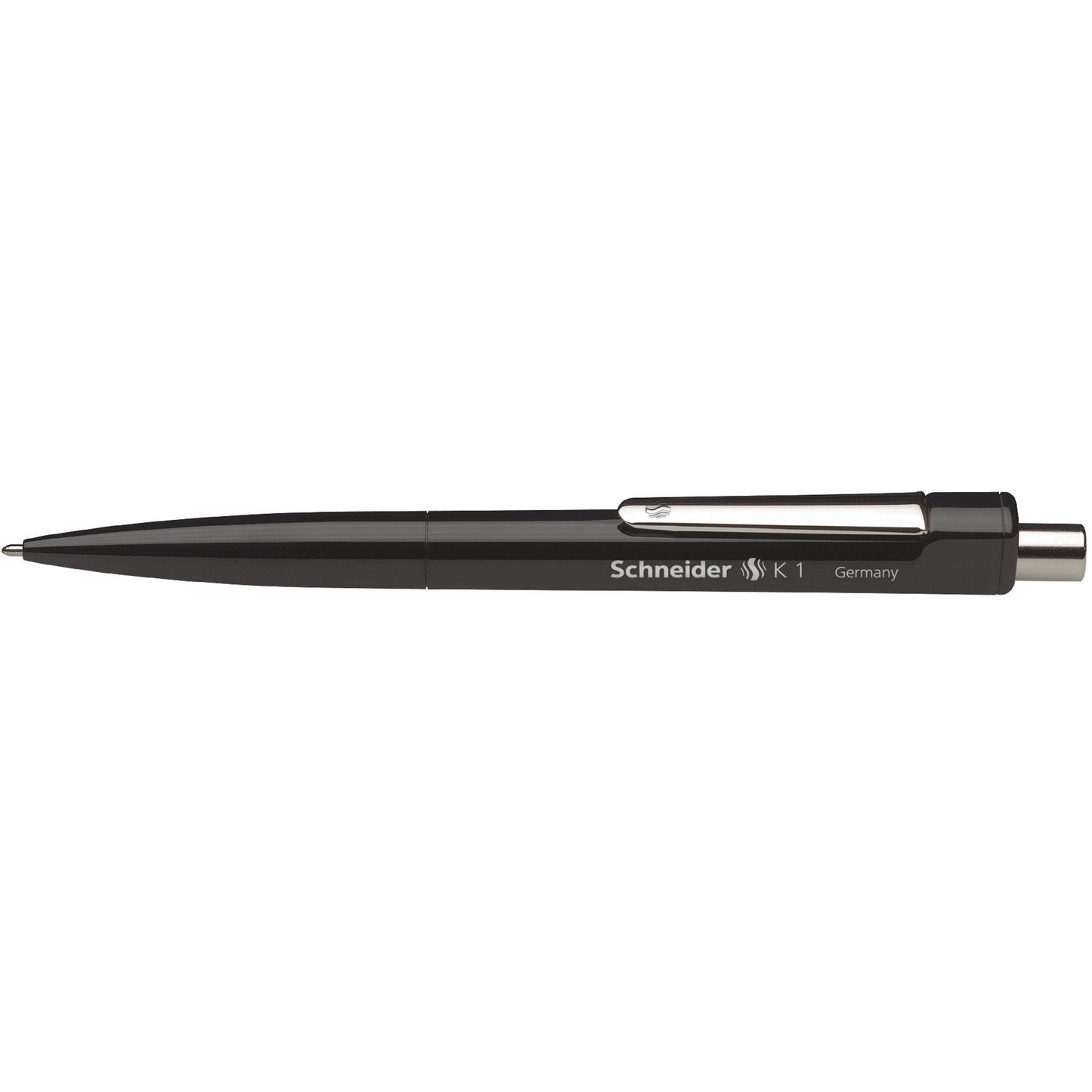 Schneider Kugelschreiber K 1 0,5mm schwarz Mine auswechselbar dokumentenecht Schaftfarbe: schwarz