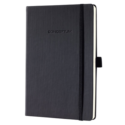 SIGEL Notizbuch Conceptum ca. DIN A5 blanko schwarz 97 Bl.