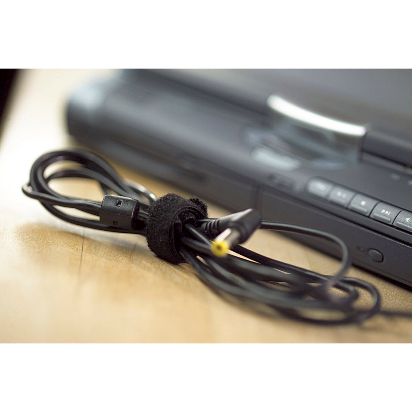 tesa® Kabelbinder On & Off® Cable Manager Polyamid schwarz