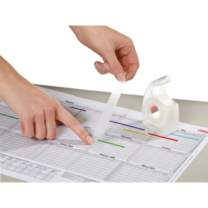 tesa® Handabroller Easy Cut® nachfüllbar transparent