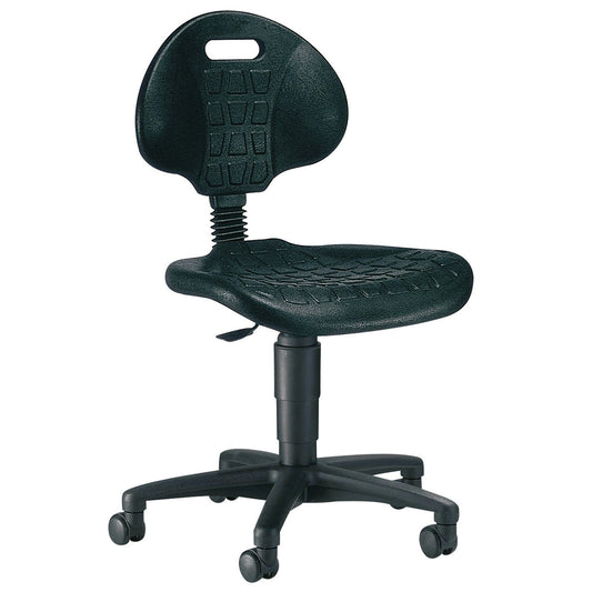 TOPSTAR Arbeitsdrehstuhl TEC 20 41-54cm Rolle hart gebremst (für Teppichboden) Polyamid schwarz