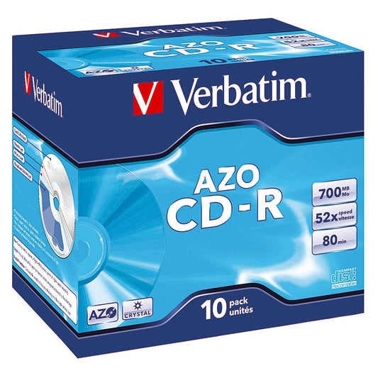 Verbatim CD-R 80min 700Mbyte 52x 10 St./Pack.