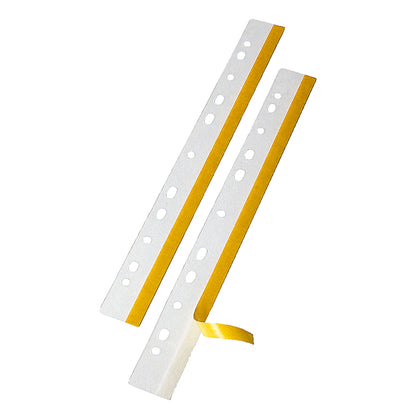 Veloflex Heftstreifen HEFTFIX® 2,5 x 29,2 cm (B x H) Polyester glasklar 50 St./Pack.