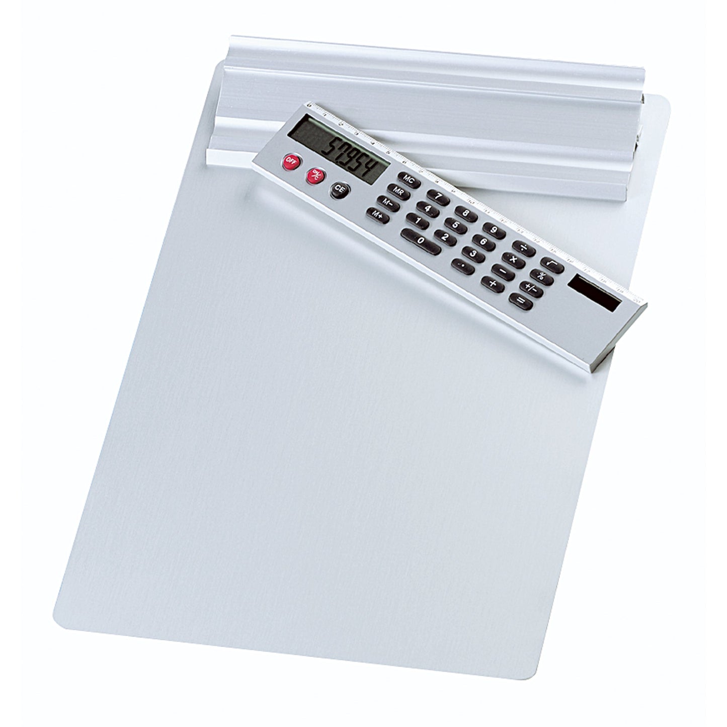 WEDO® Klemmbrett 23 x 33,5 cm (B x H) DIN A4 Aluminium silber